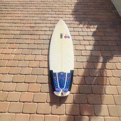 Channel Islands Neckbeard surfboard Shortboard 5’9 