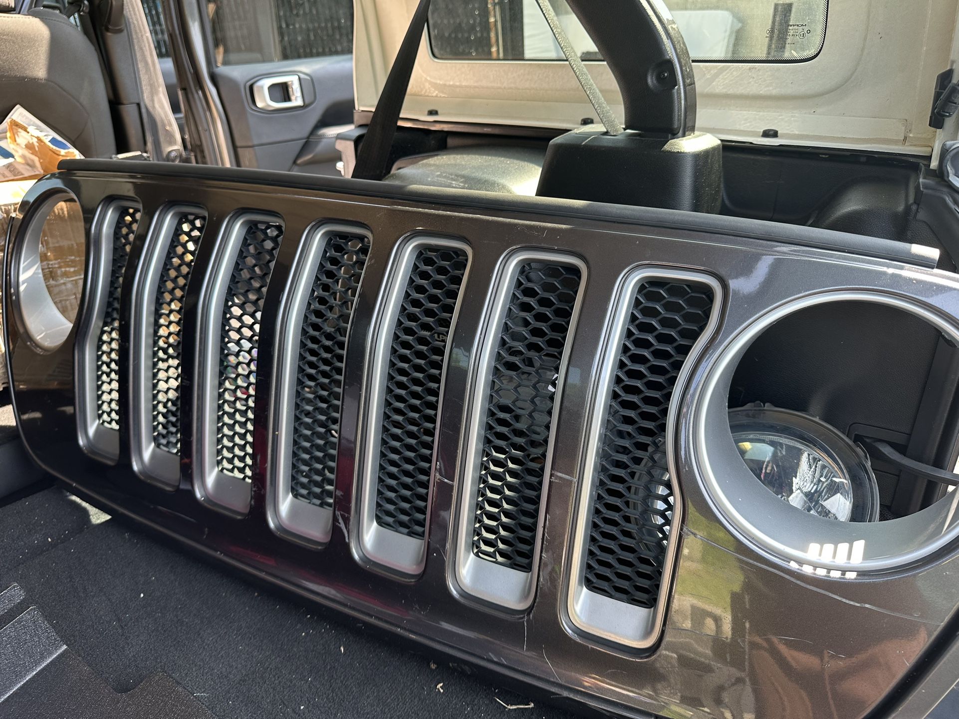 Jeep wrangler Headlights Plus Grill
