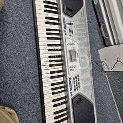 Casio CTK-491 Keyboard Piano Synthesizer 61 key.. works great. Batteries included.  No power cord. 7 N Circle Ave, Bloomingdale, IL 60108
This is my s