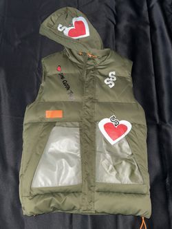 Camo Customized Olive Vest 