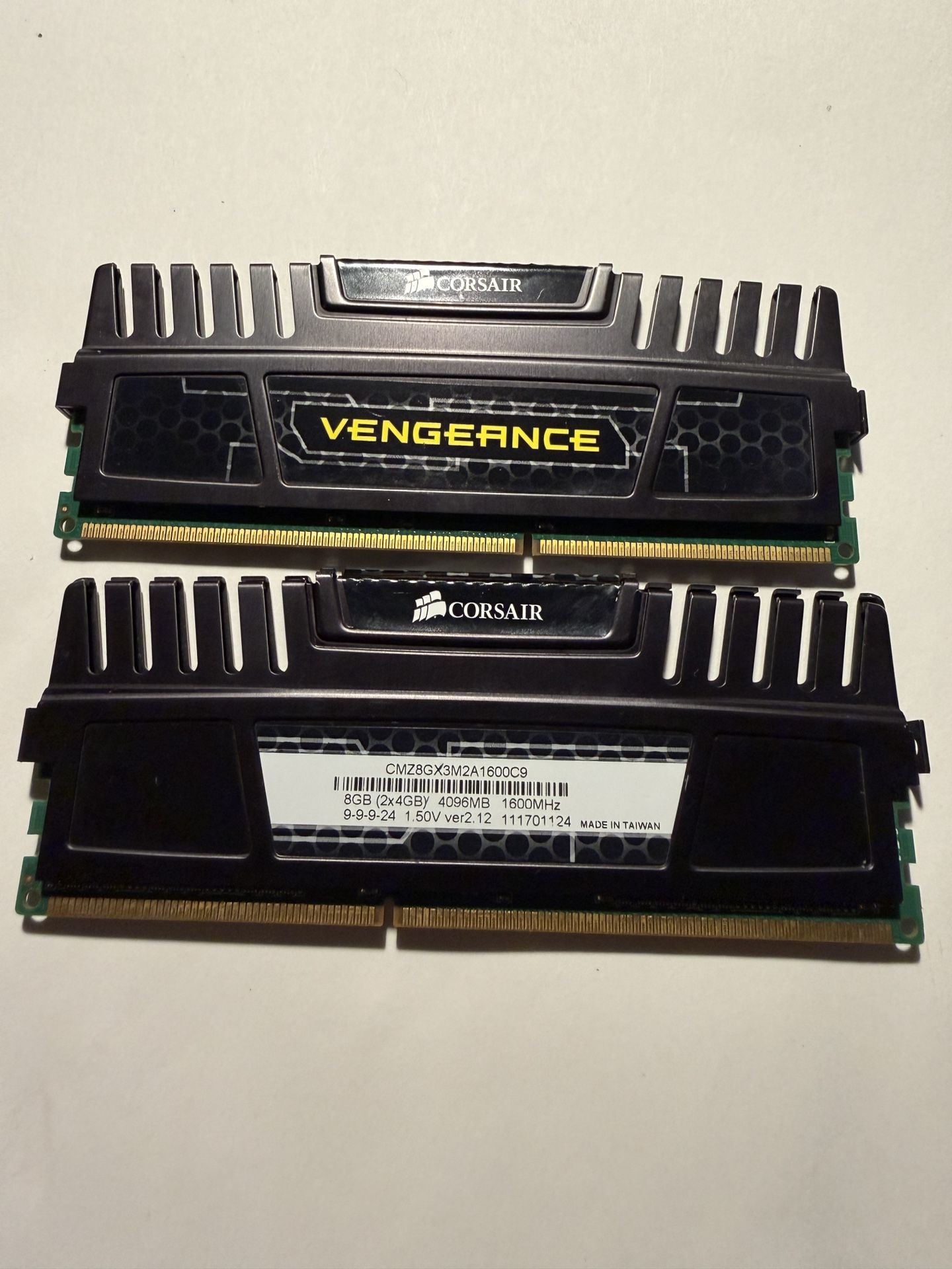 8gb Ram DDR3 Corsair Vengeance