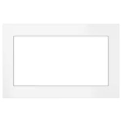 GE 30 in. Optional Built-In Trim Kit in White