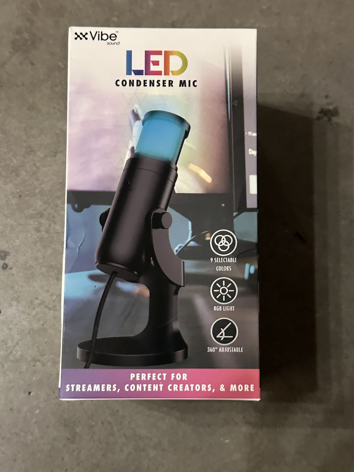 Vibe Sound Gaming Condenser Microphone