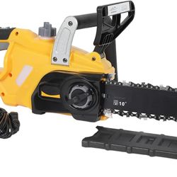 Kapas ZEGJAW Cordless Chainsaw, 10-Inch Brushless Chain Saw With 20V Rechargeable Batteries
