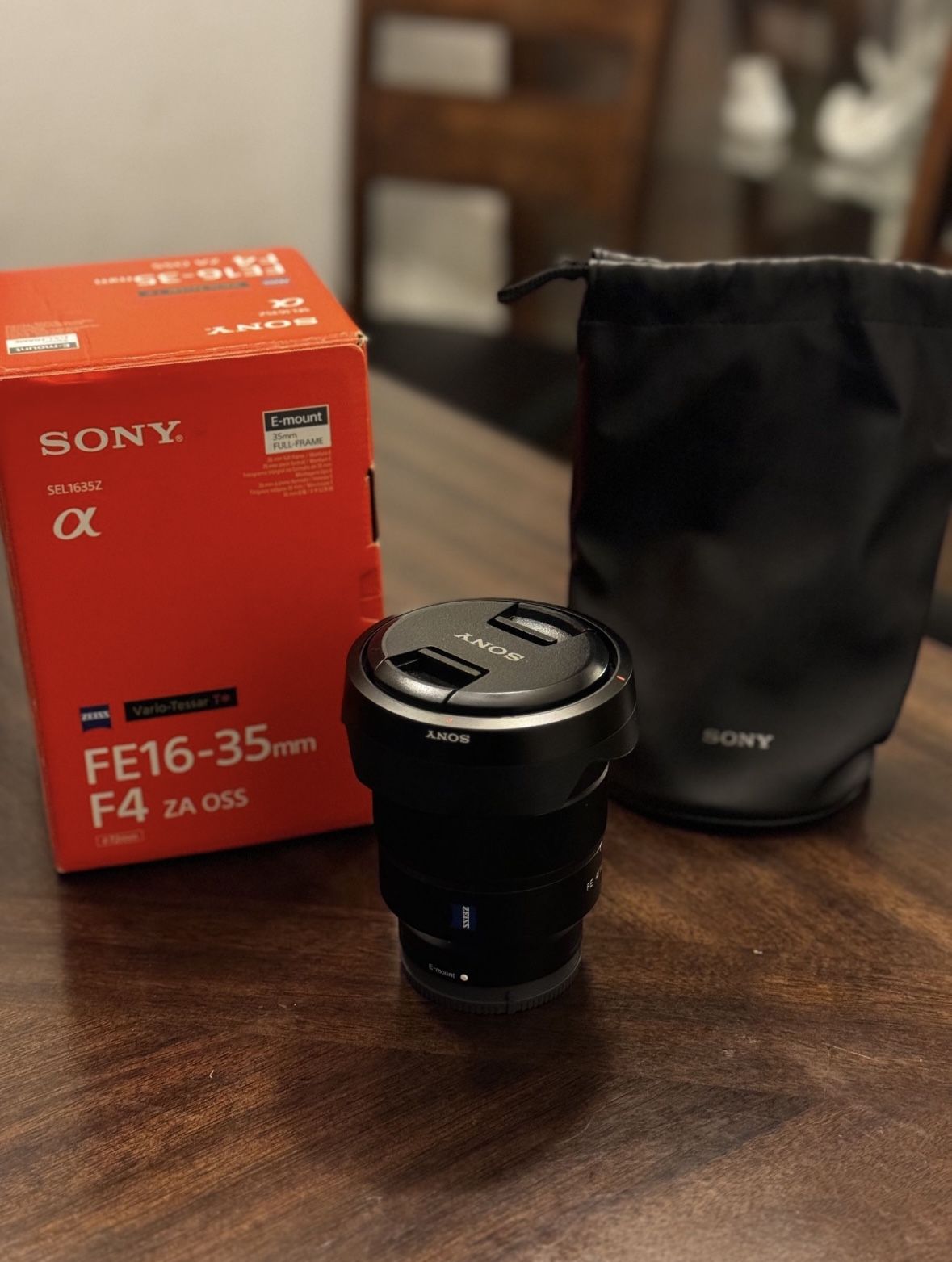 Sony 16-35mm Vario-Tessar T FE F4 ZA OSS E-Mount Lens