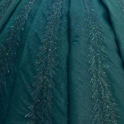 Green Wedding Dress 