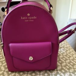 Pink Mini Kate Spade Backpack