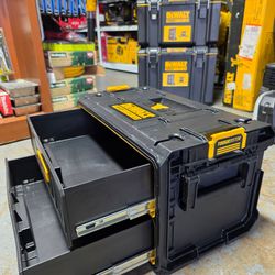 DeWalt ToughSystem 2.0 Two-Drawer Unit tool box new