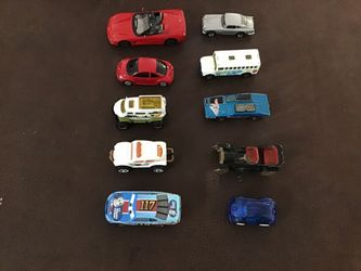 New and gently used collectible mini cars