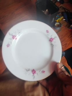 Antique dinner plates Japanese or Chinese