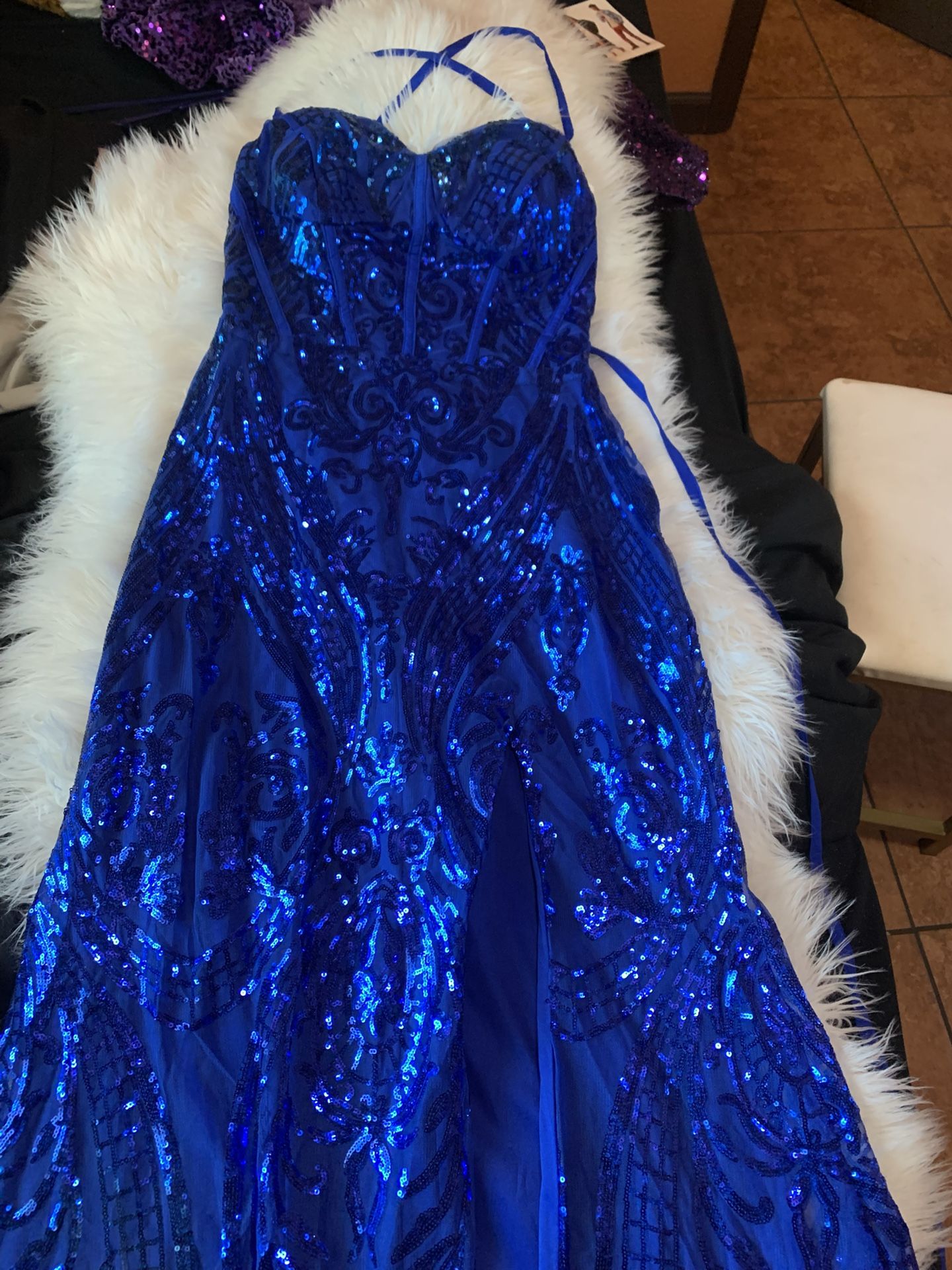 Vestido Largo Muy Bonito Size 6