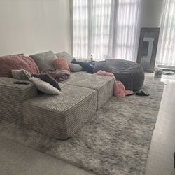 Couch , Carpet , Bean Bag 