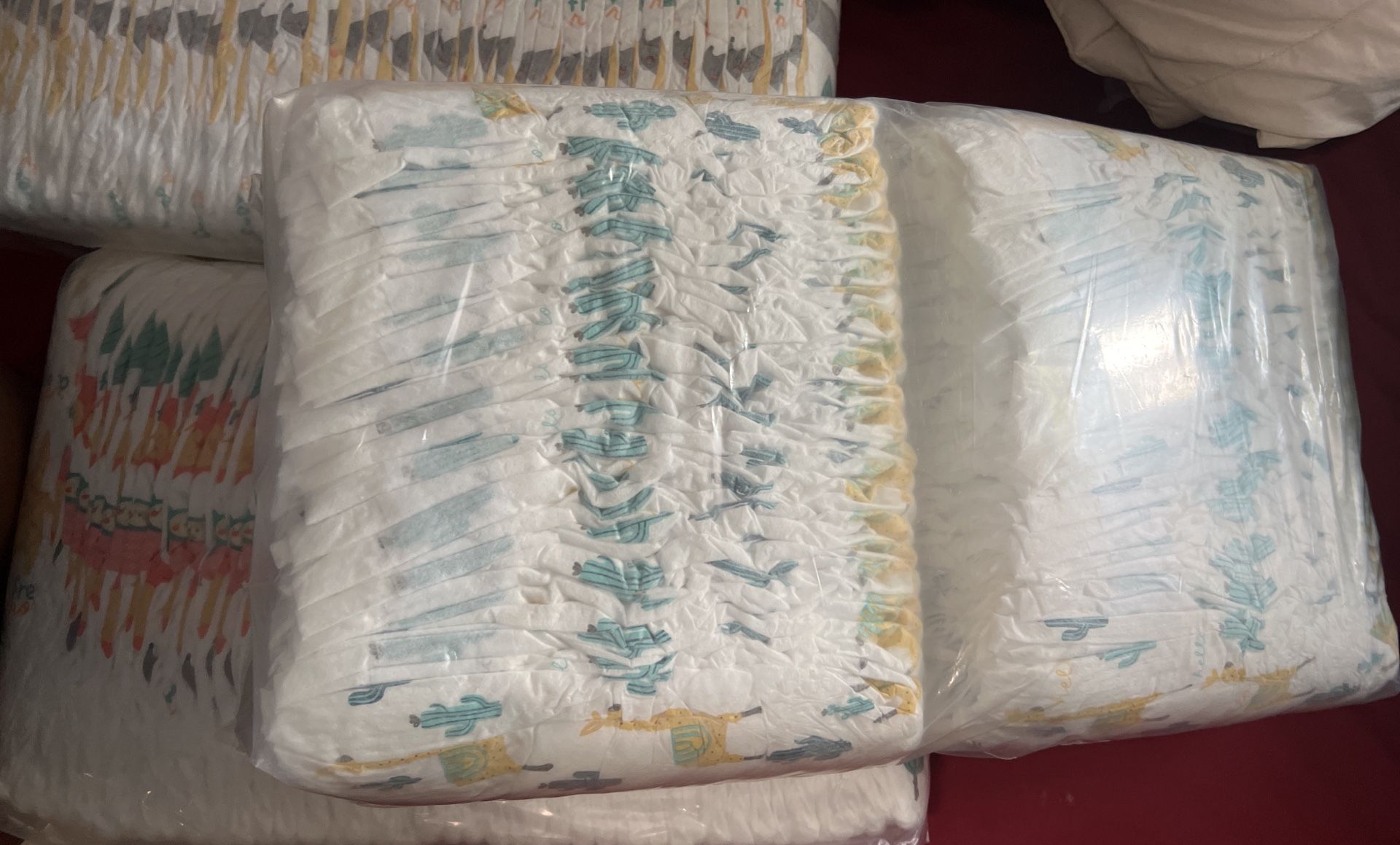 132 Diapers 1 Pack Size 6 And 2 Packs Size 7