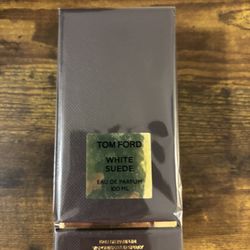 Tom Ford White Suede