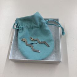 Tiffany & Co. Sterling Silver Earring 