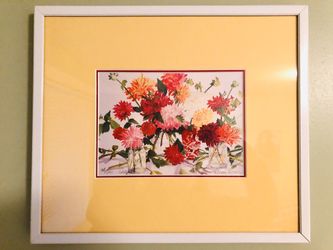 Picture Of Flowers With Yellow Matte