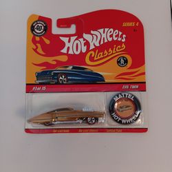 Hot Wheels Classics – 2008 Series 4 with Button – Evil Twin – Gold Asking $12