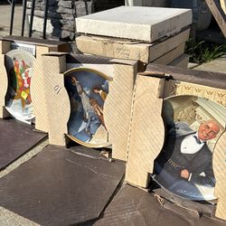 Knowles plates Antique wall decor