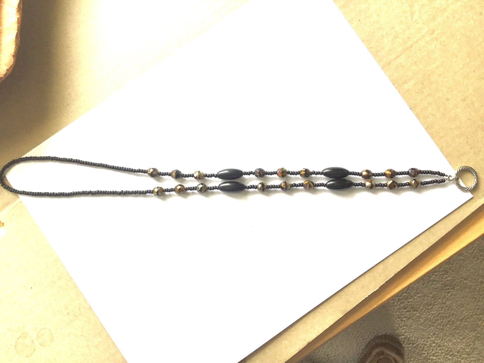 New Beaded ID Or Sunglasses Holder