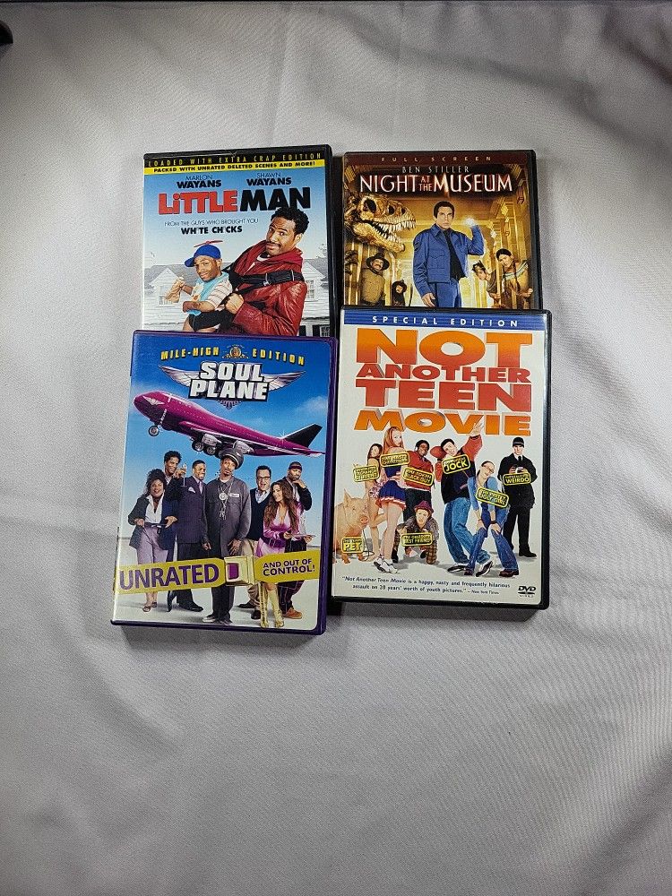 4 DVDs