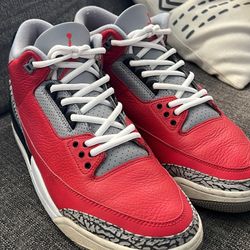 Air Jordan 3 - Gym Red Sz. 10.5