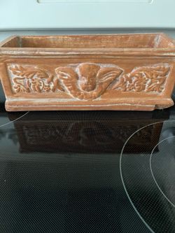 Clay pot- Tuscany style planter