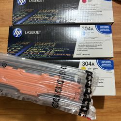 Laser Jet 304A One Opened But Still In Bag