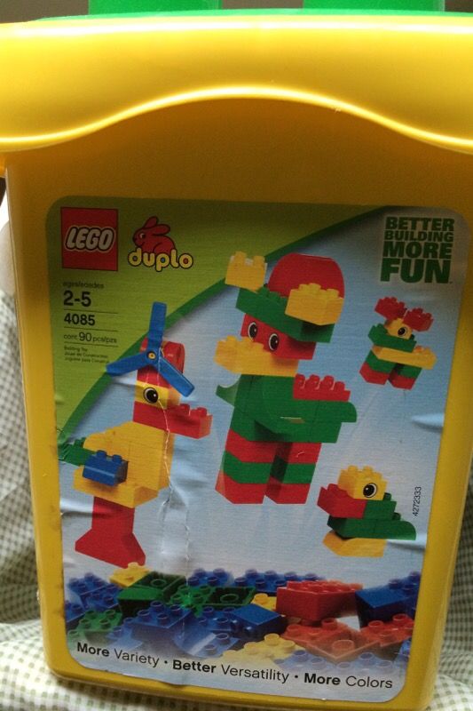 Lego Duplo Yellow Bucket 4085 Extra For Sale In Bothell Wa Offerup