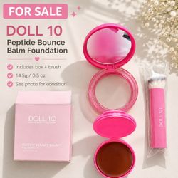 Doll 10 Peptide Bounce Balm Foundation – Rich – New
