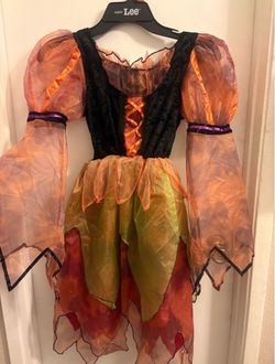 Girls Witch Halloween Costume $8 Sz Large