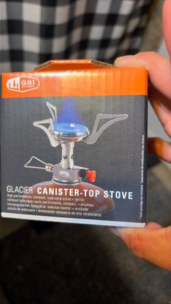 Glacier canister-Top Stove