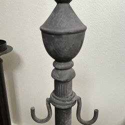 Vintage Iron Wreath Stand