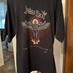 Authentic 2005 Judas Priest Angel Of Retribution Tour Shirt Size XL