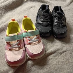 Girls Nikes And See K A I R U N Sneakers Toddler Size 8 $5 Each