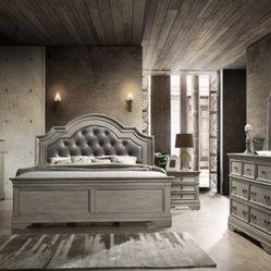 BEAUTIFUL NEW FRISCO QUEEN BEDROOM SET ON SALE ONLY $799. IN STOCK SAME DAY DELIVERY 🚚 EASY FINANCING 