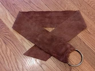 Lucky Brand Wide Suede Belt XS/S