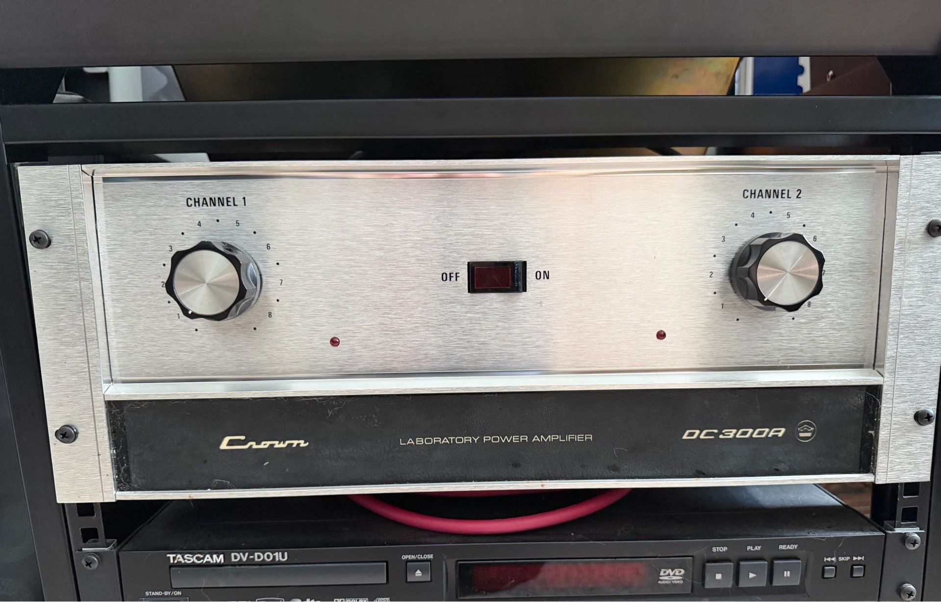 Vintage Crown DC300A Amplifier