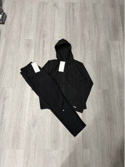 Men’s Black Lululemon Set, Size Large
