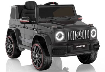 ANPABO Coche eléctrico Mercedes-Benz G63 con licencia de 12V 7AH para niños
