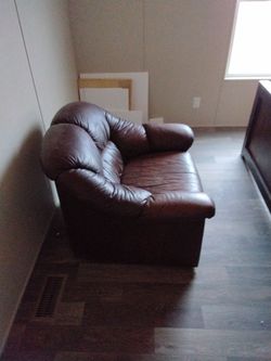 Free king bed frame and chair