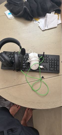 Razor keyboard, mouse and headset