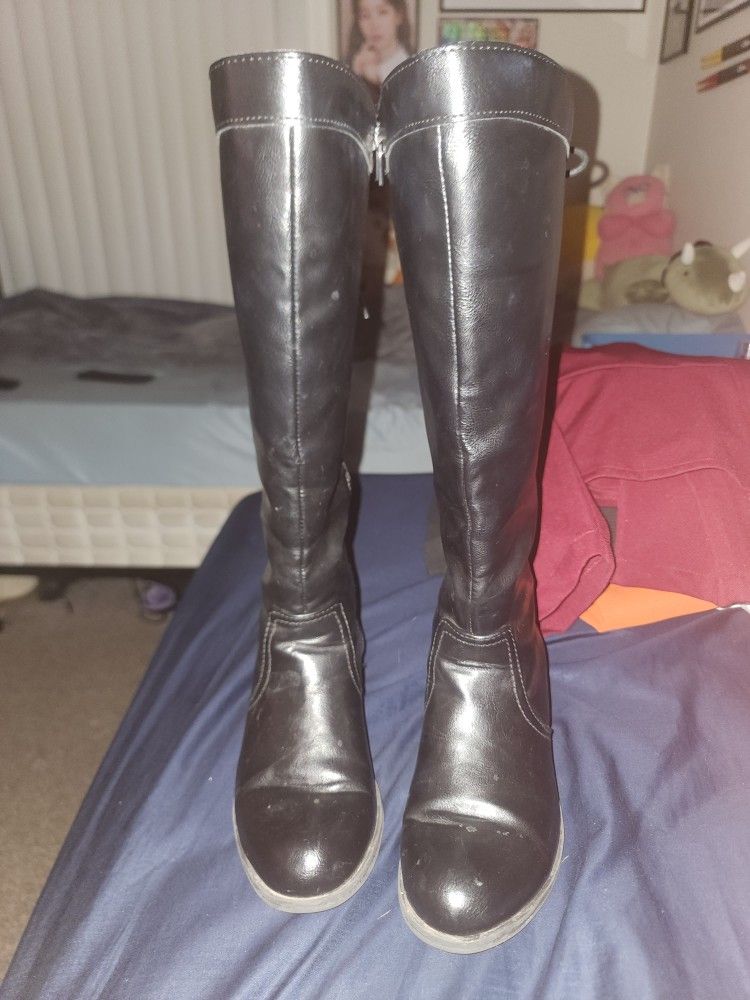 Black High Women's Boots 