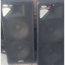 Harbinger Hx152 Speakers