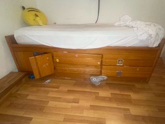 Twin Size Bed.