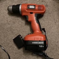 Black & Decker 12V Electric Drill 