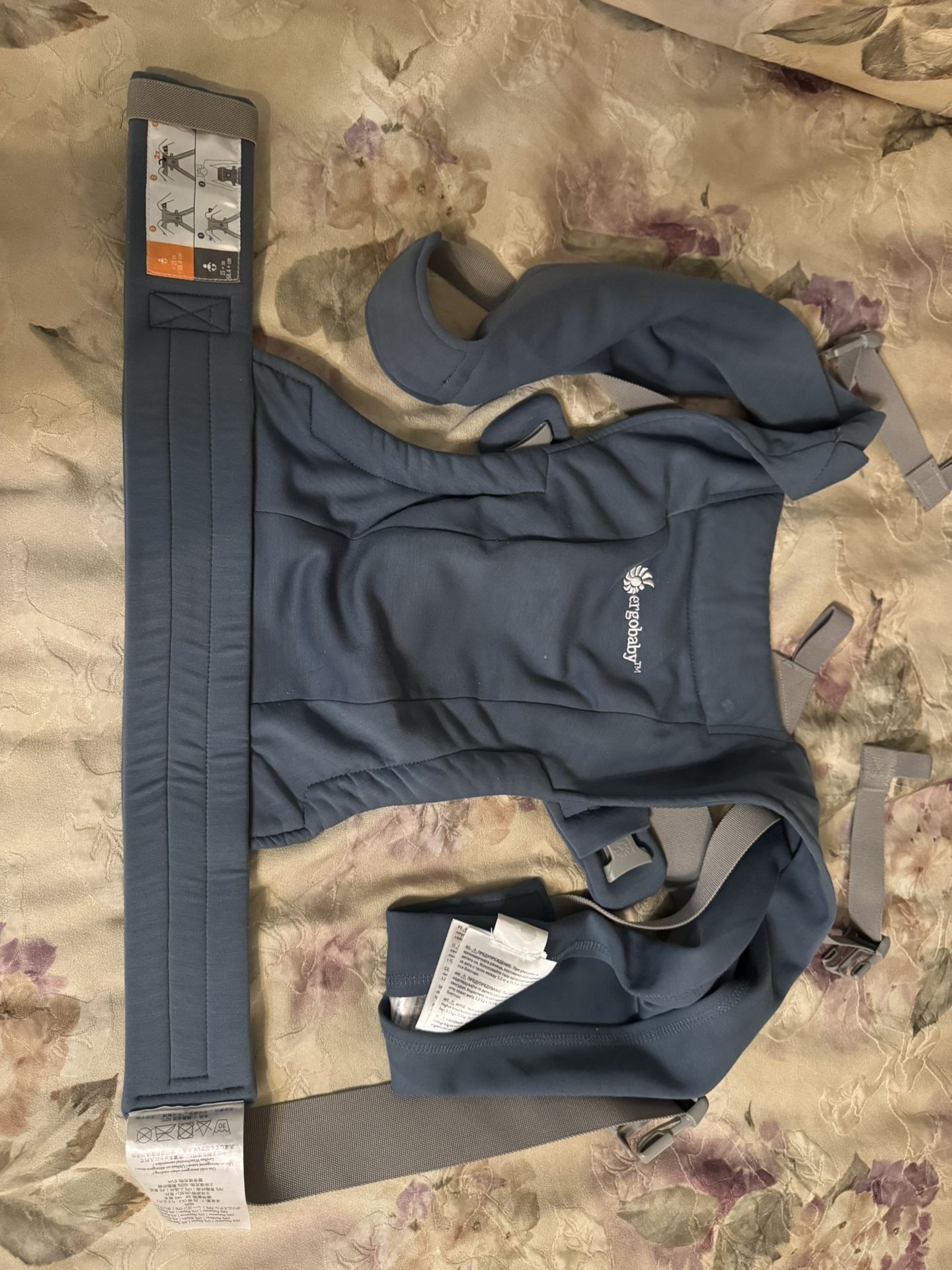 ErgoBaby Embrace Baby Carrier Oxford Blue