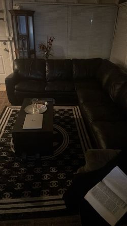 Leather Sectional