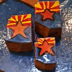 AZ  Flagstone State Flag Art