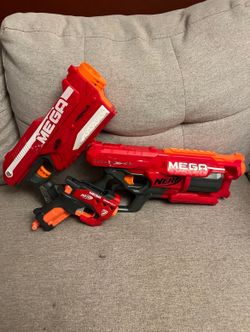 Nerf MEGA lot Mega Cycloneshock, Mega Magnus, Mega Bigshock