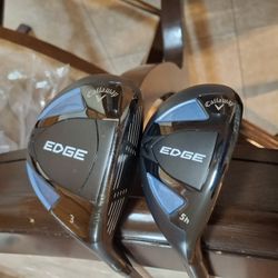 Womens Callaway Edge 3 wood and 5 hybrid 